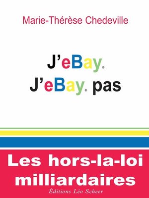 cover image of J'ebay, j'ebay pas